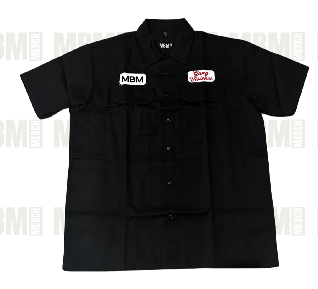 GV Black Patchwork Shirt