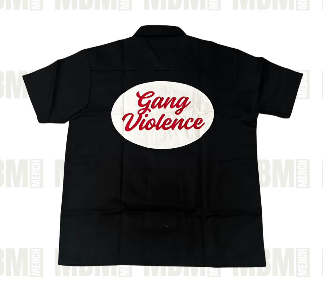 GV Black Patchwork Shirt